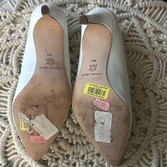 ANTONIO MELANI Classic White Heels - Picture 6 of 9